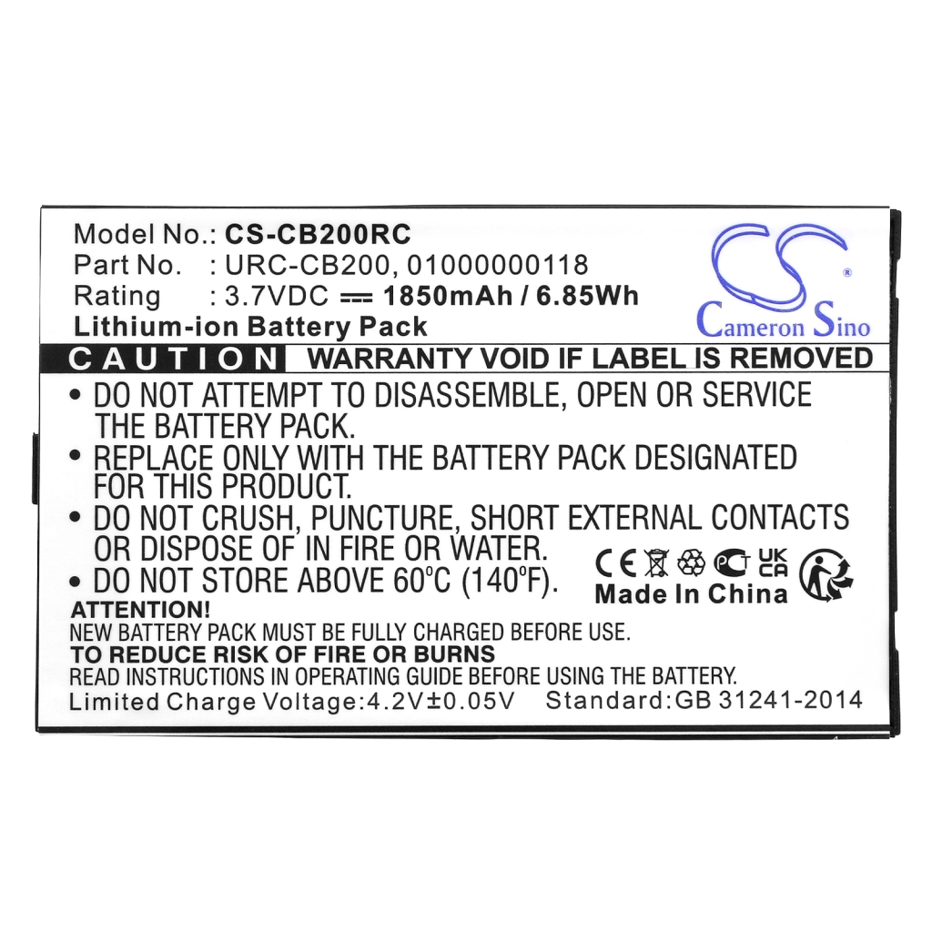 Battery Replaces URC-CB200