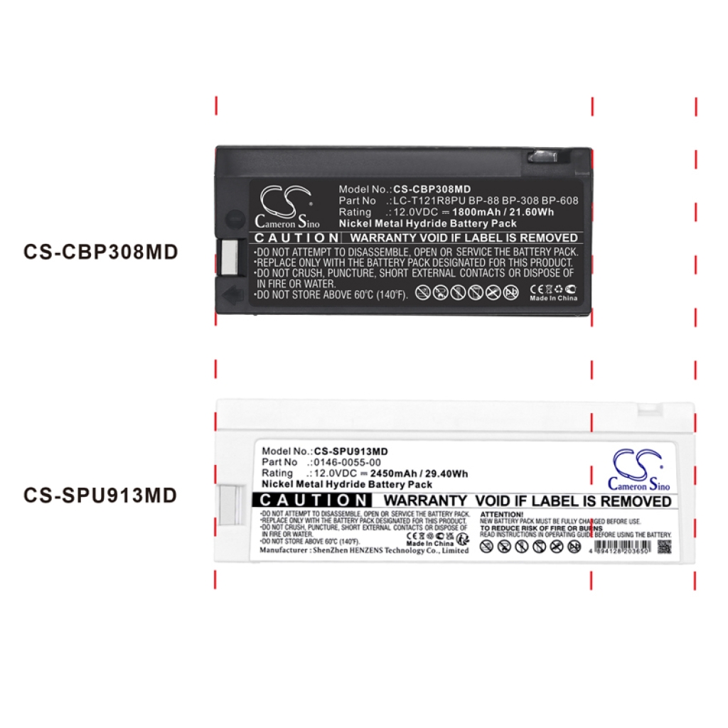 Battery for GE CG686