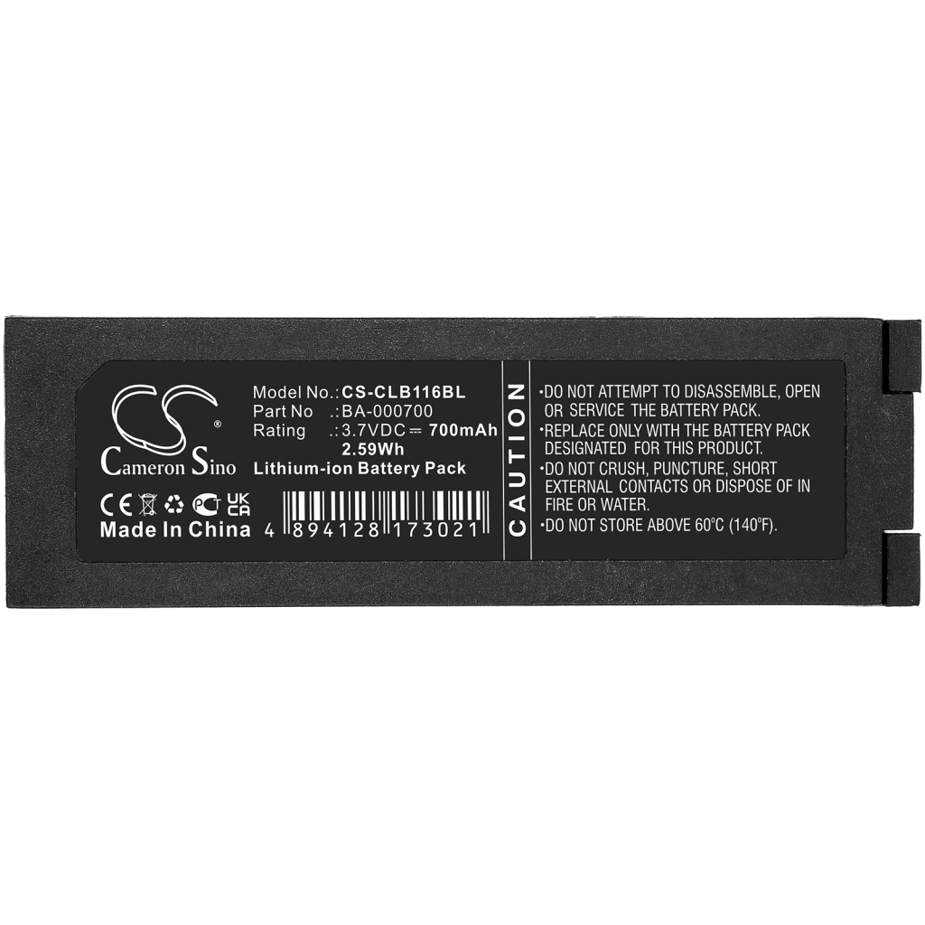 Batéria pre čiarový kód, skener Cipherlab CS-CLB116BL