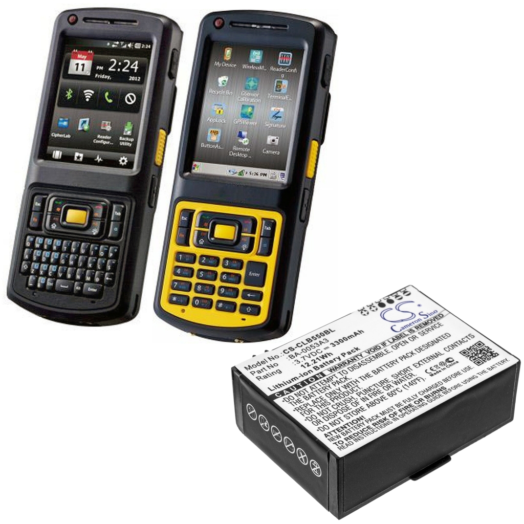 Batéria pre čiarový kód, skener Cipherlab CS-CLB550BL