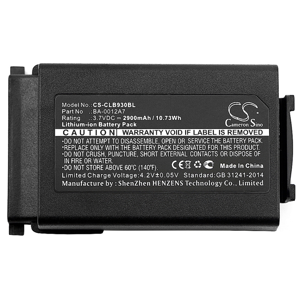Batéria pre čiarový kód, skener Cipherlab CS-CLB930BL