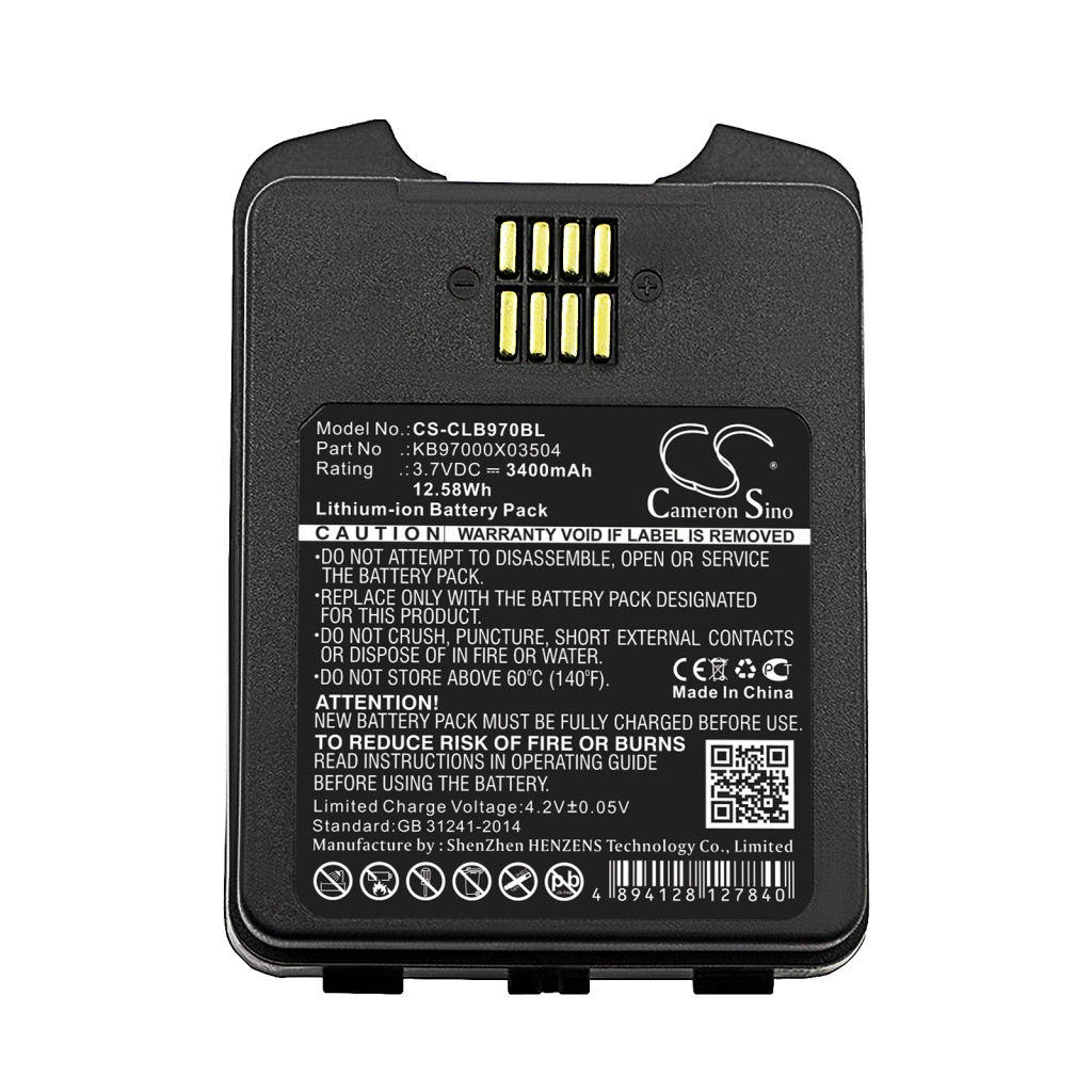 Batéria pre čiarový kód, skener Cipherlab CS-CLB970BL