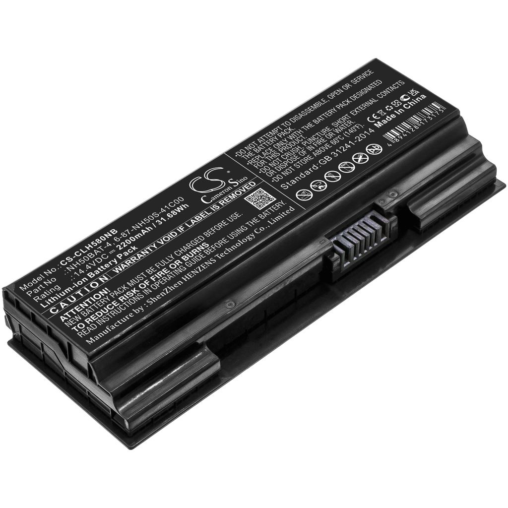 Notebook battery CLEVO NH57RH