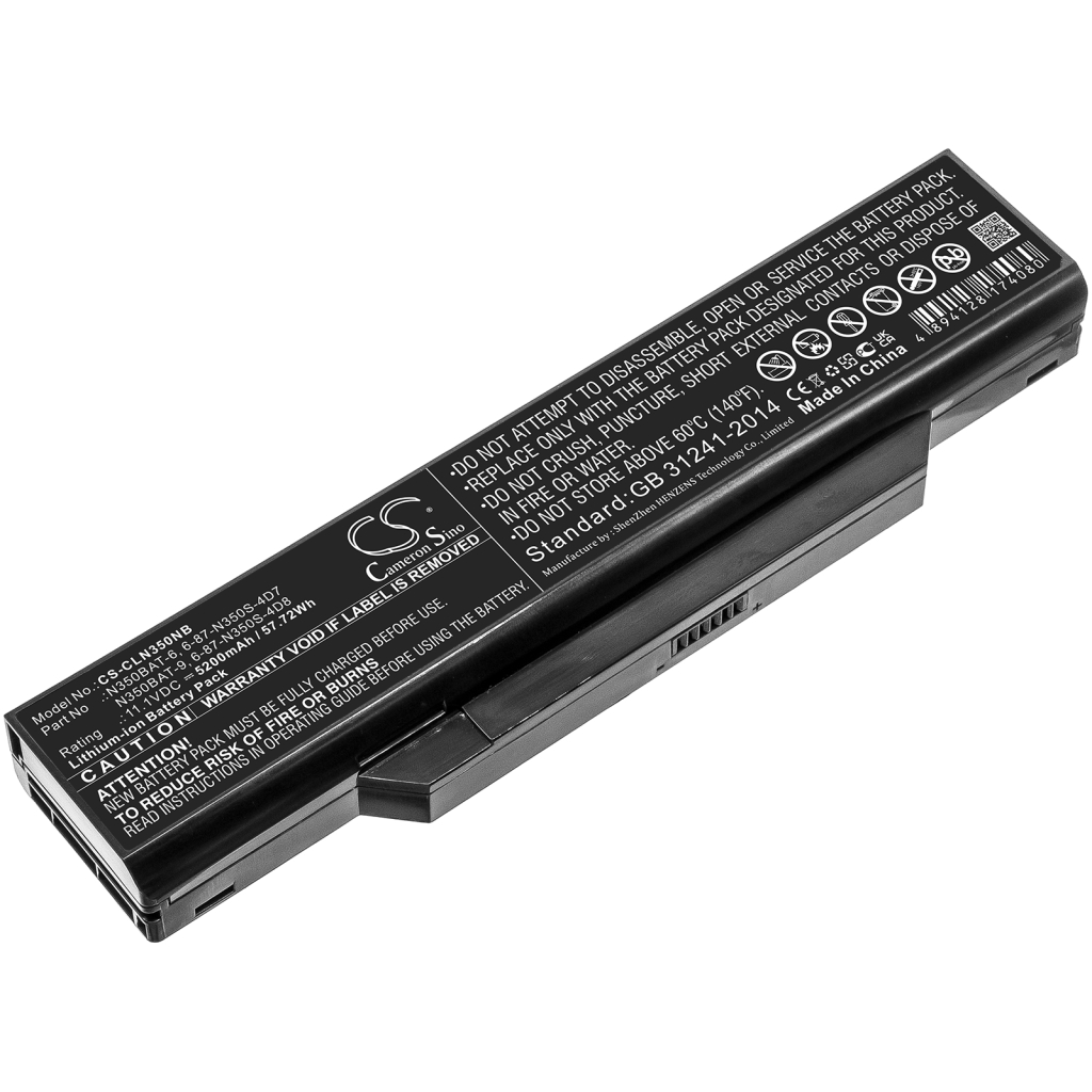 Batéria notebooku CLEVO CS-CLN350NB