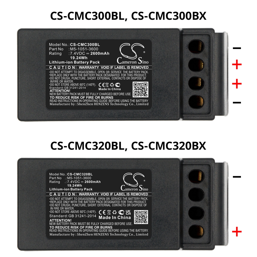Priemyselné batérie Cavotec CS-CMC320BL