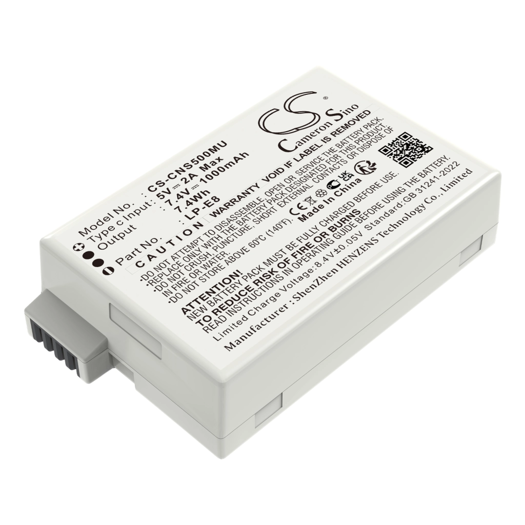 Camera Battery Canon CS-CNS500MU