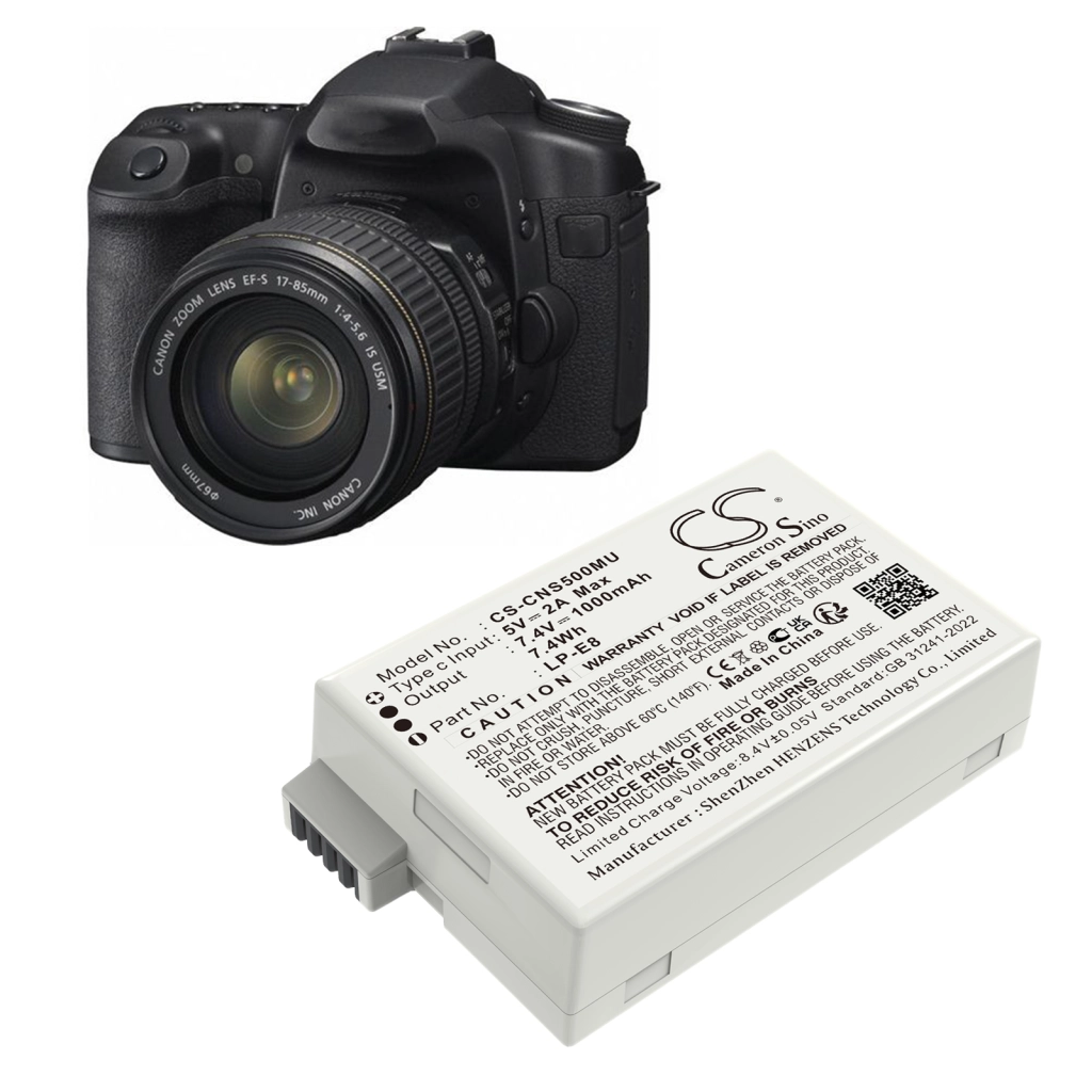 Camera Battery Canon CS-CNS500MU