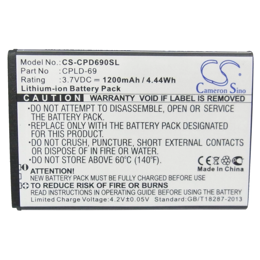 Batérie pre mobilné telefóny Coolpad CS-CPD690SL