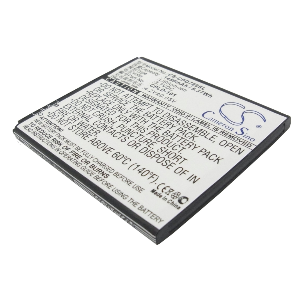 Batérie pre mobilné telefóny Coolpad CS-CPD729SL