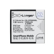 CS-CPD820SL<br />Batérie pre   nahrádza batériu CPLD-82