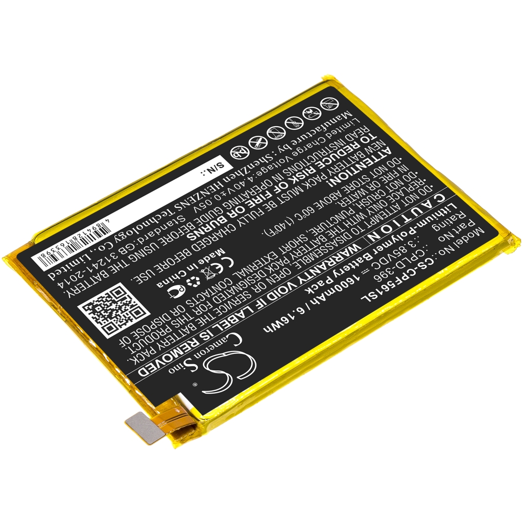 Batérie pre mobilné telefóny Coolpad CS-CPF561SL