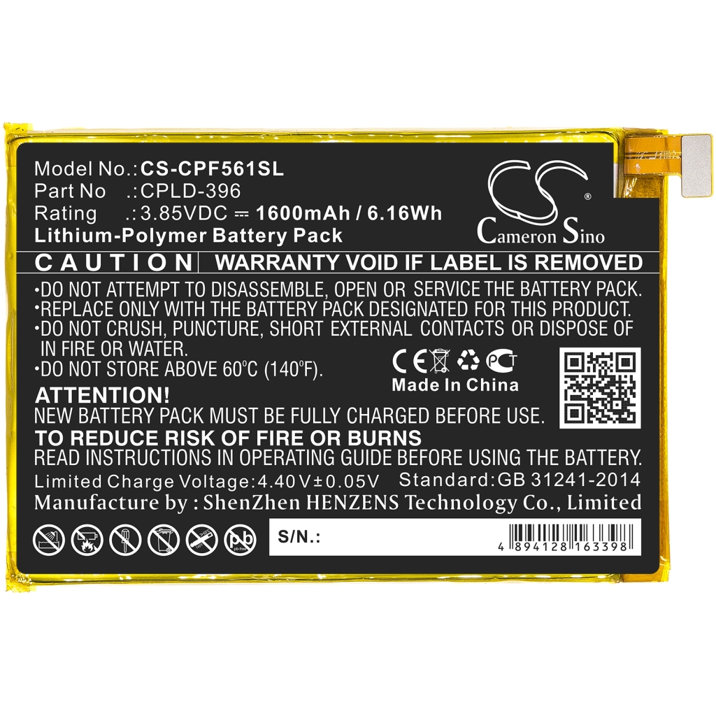 Batérie pre mobilné telefóny Coolpad CS-CPF561SL