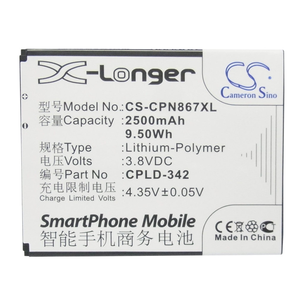 Batéria kompatibilné s Coolpad CS-CPN867XL