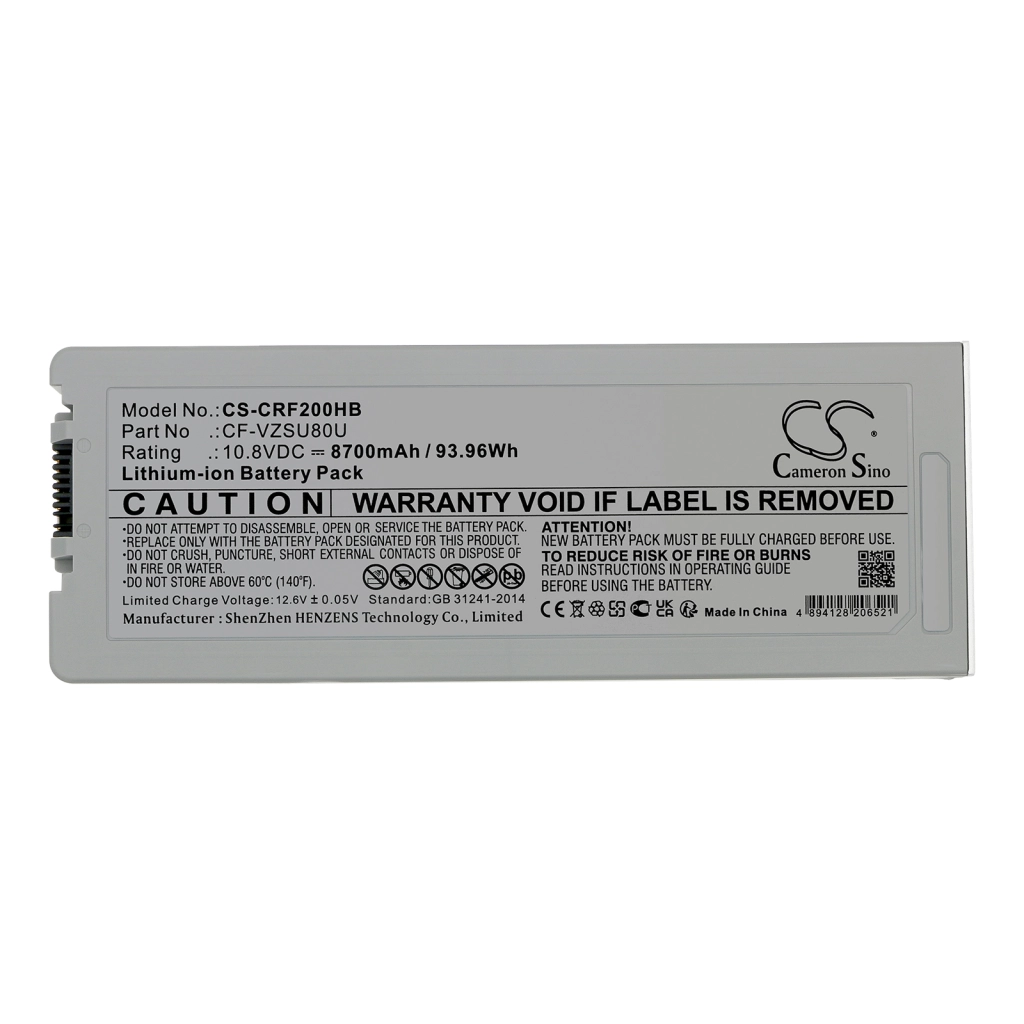 Notebook battery Panasonic CS-CRF200HB