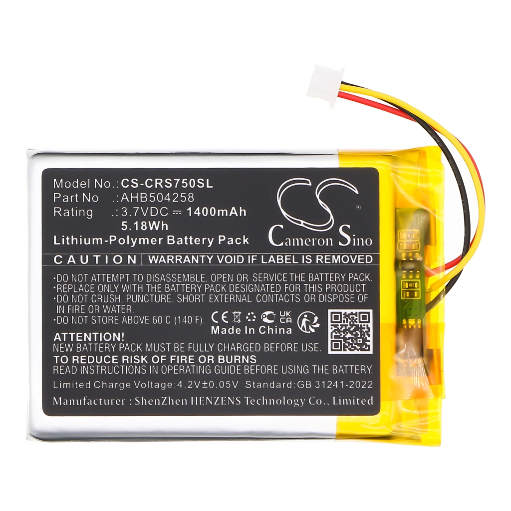 Batéria klávesnice Corsair CS-CRS750SL