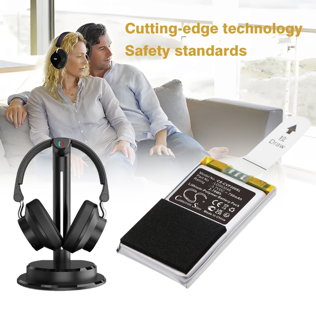 Baterie do bezdrátových sluchátek a headsetů Cgv CS-CVP300SL