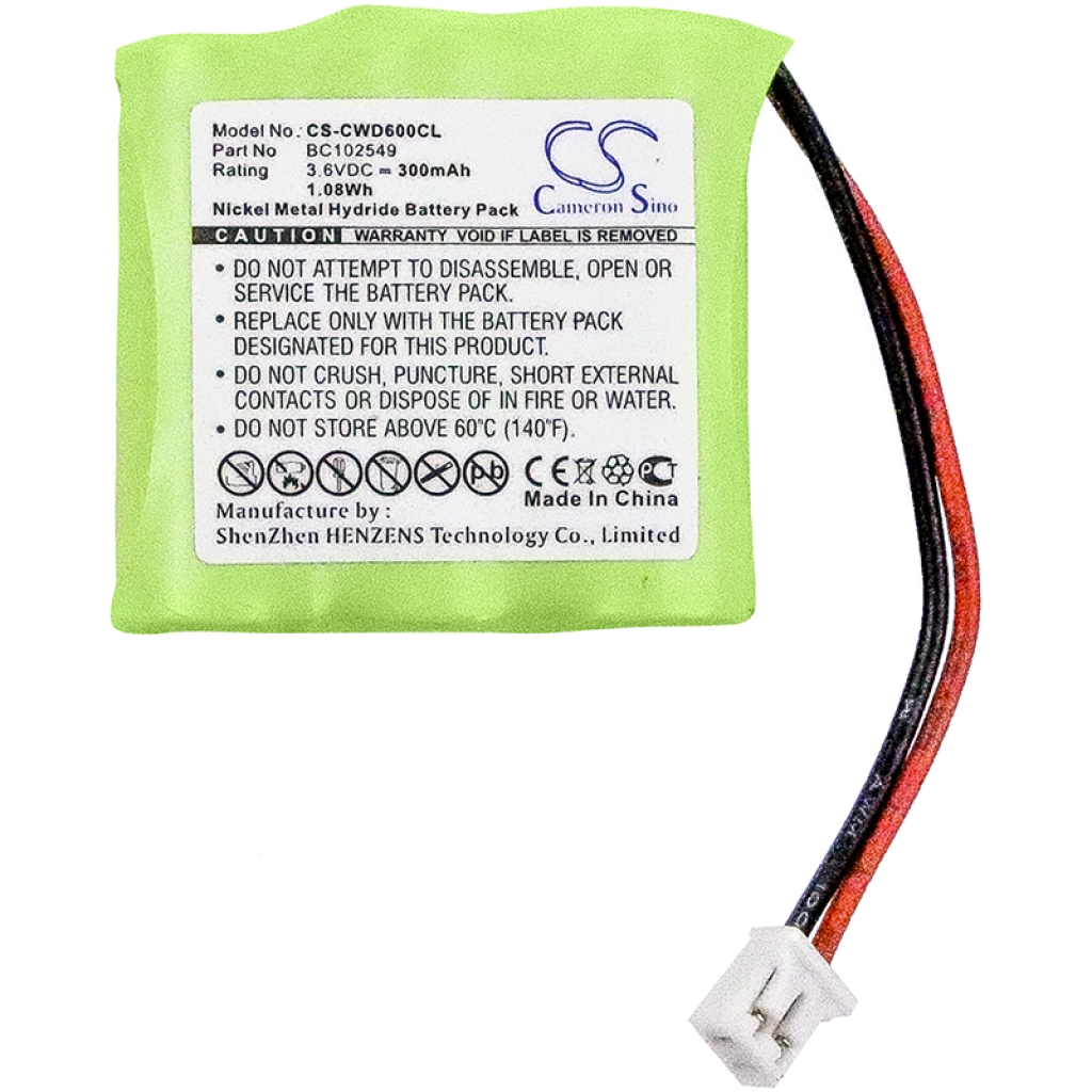 Batéria pre bezdrôtový telefón Cable & wireless CS-CWD600CL