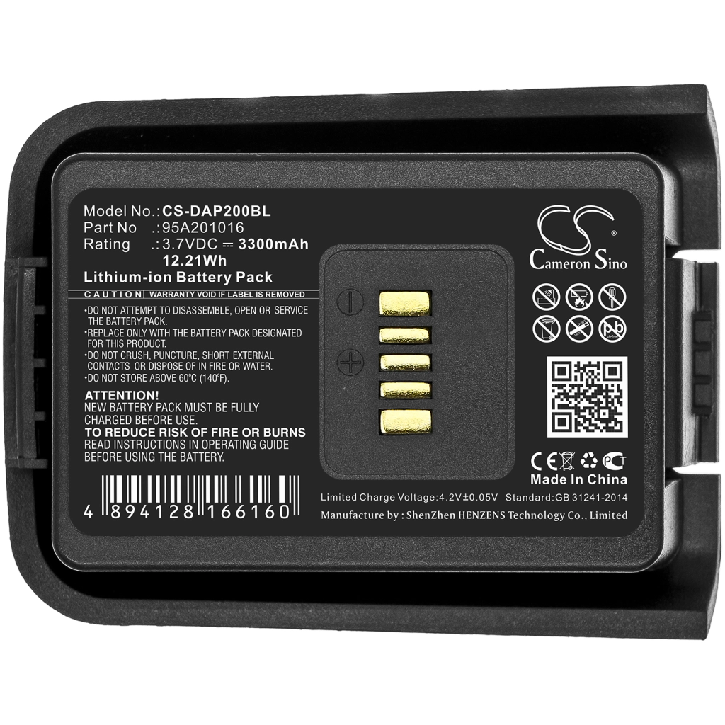Batéria pre čiarový kód, skener Datalogic CS-DAP200BL
