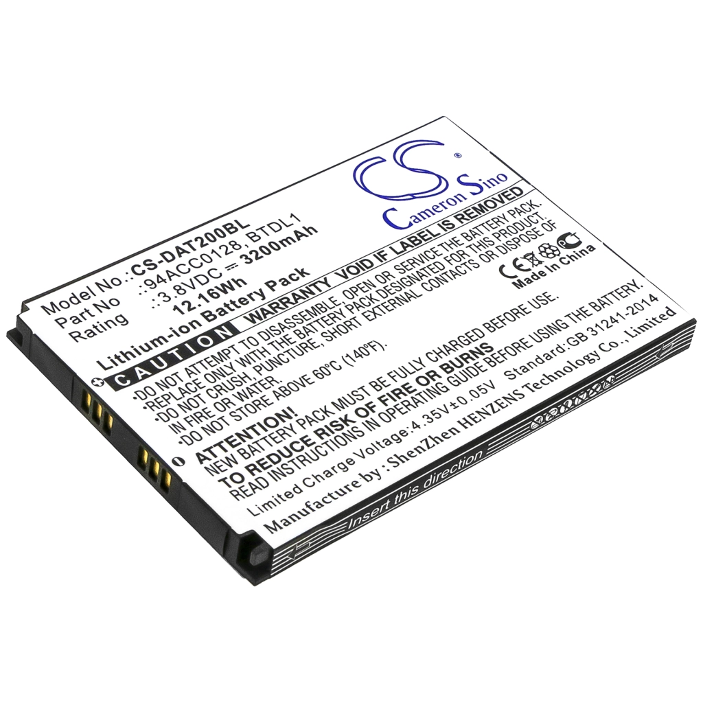 Batéria pre čiarový kód, skener Datalogic CS-DAT200BL