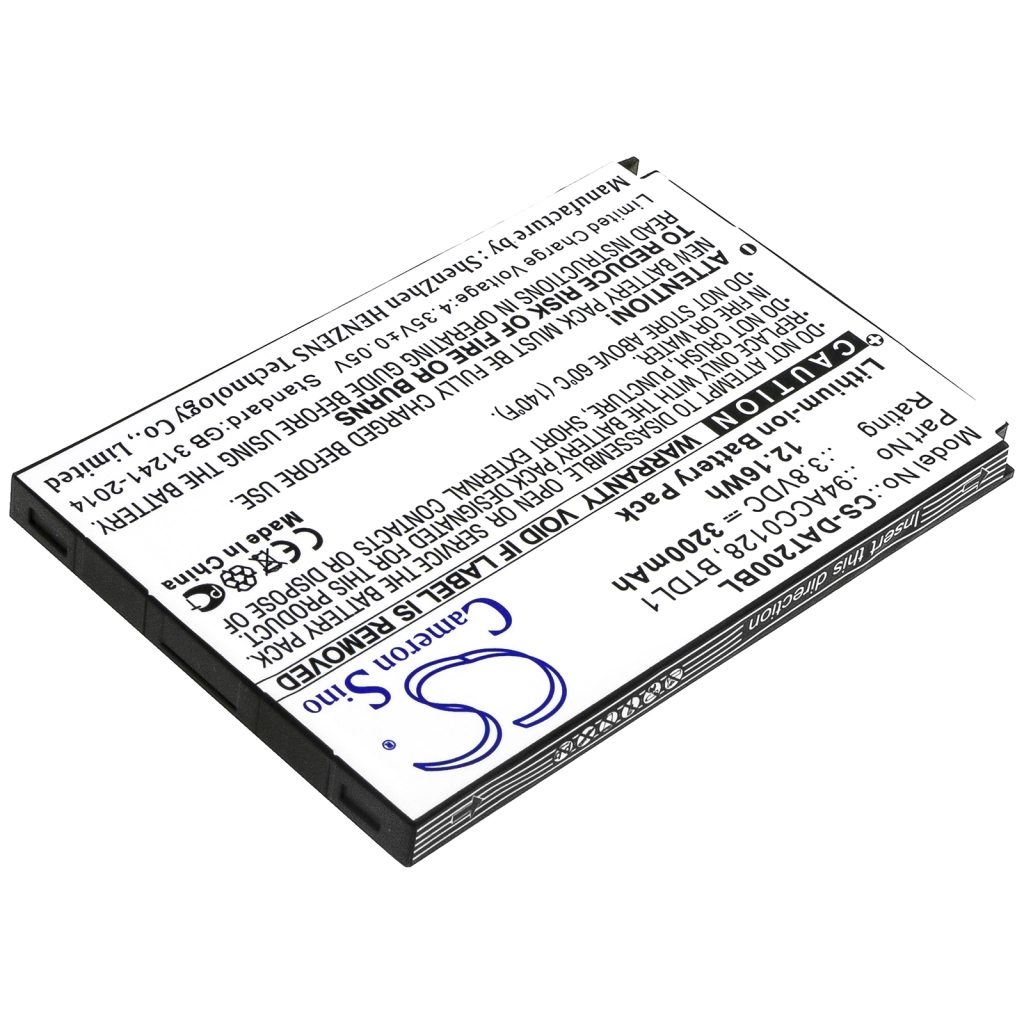 Batéria pre čiarový kód, skener Datalogic CS-DAT200BL