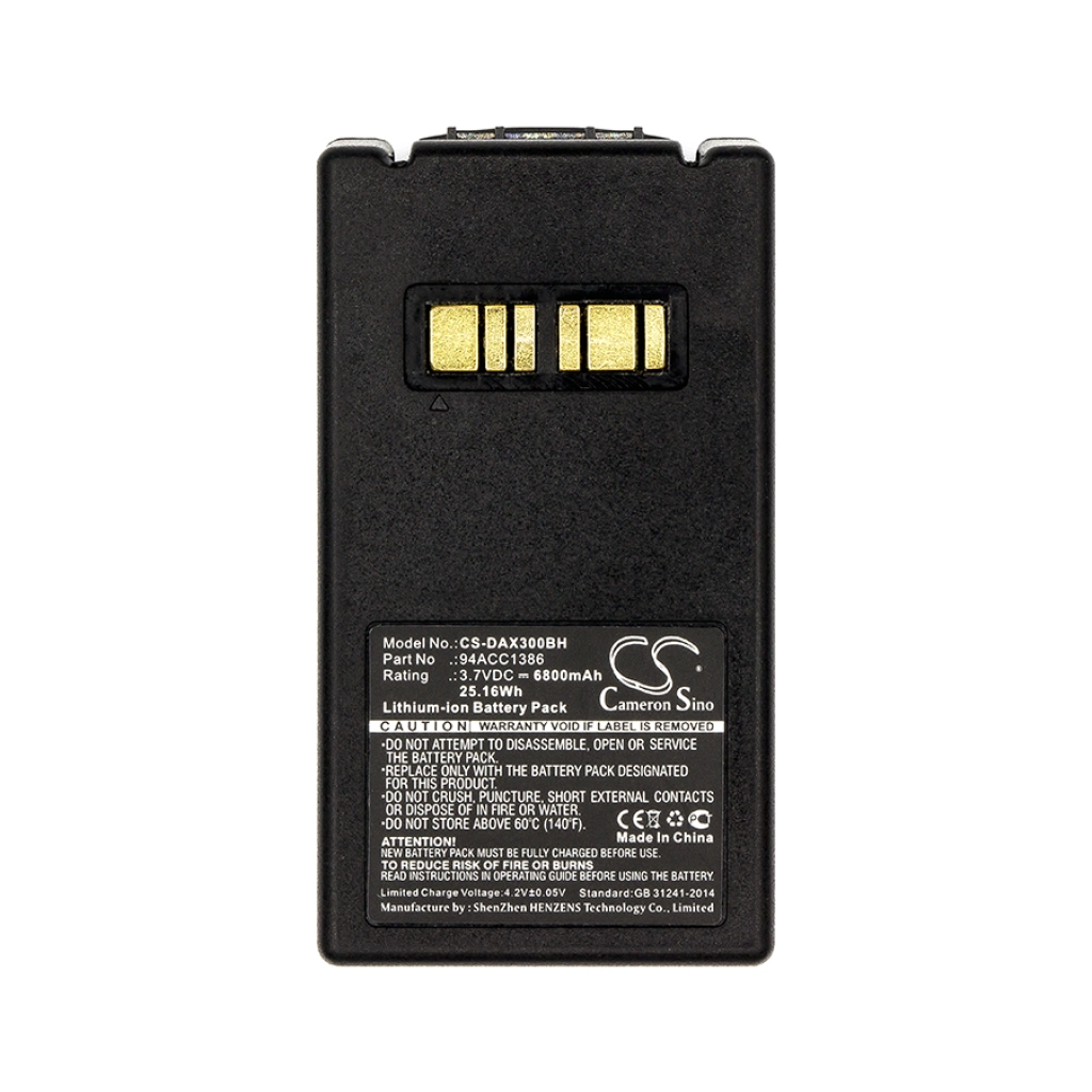 BarCode, Scanner Battery Datalogic Falcon X3