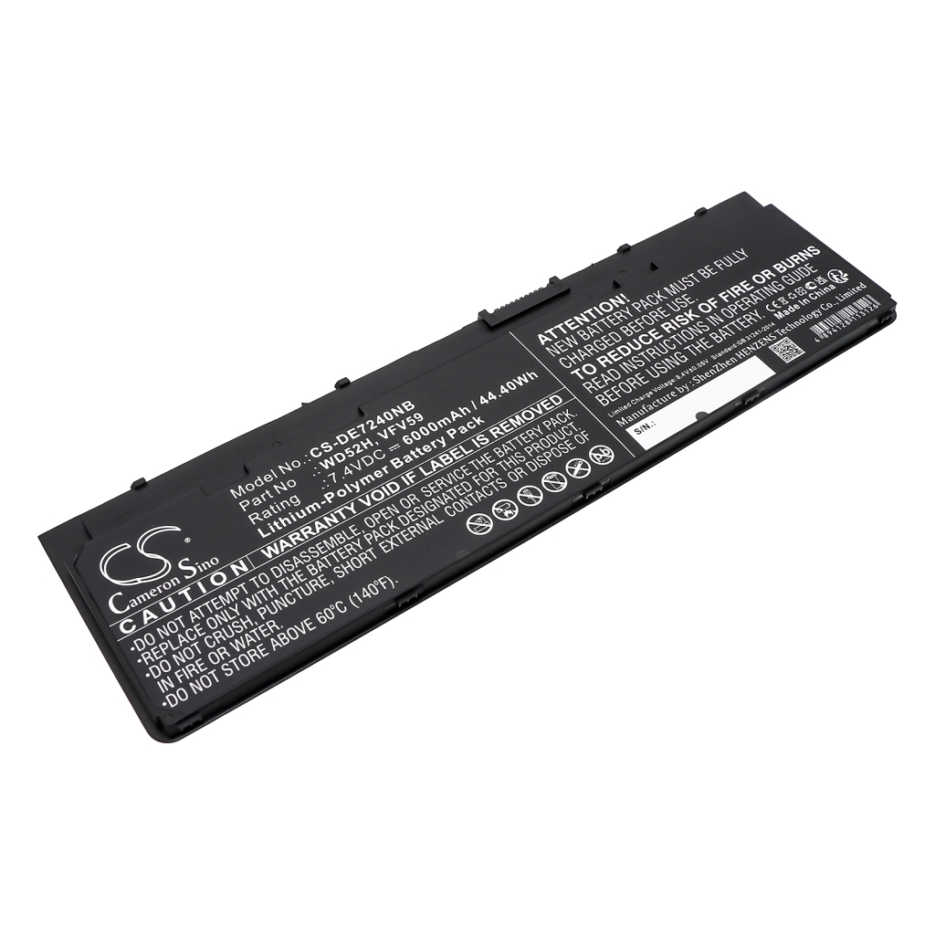 Batéria notebooku DELL CS-DE7240NB