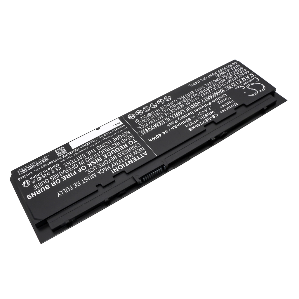 Notebook battery DELL CS-DE7240NB