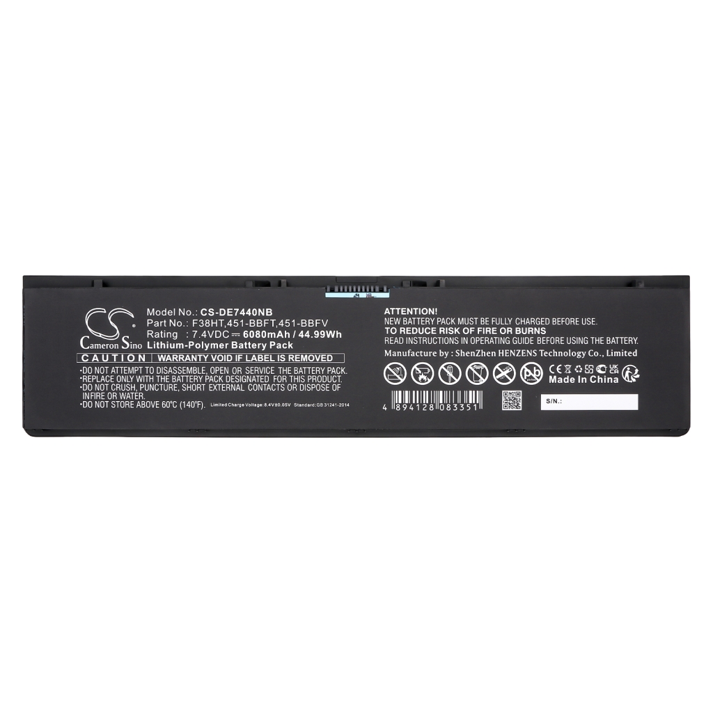 Battery Replaces 451-BBFY