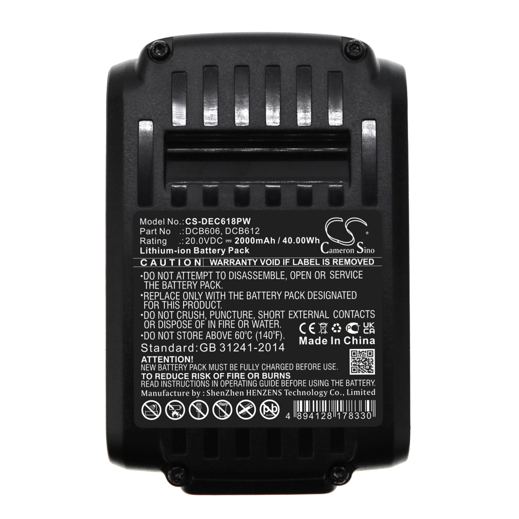 Battery industrial Dewalt DCE089D1G-QW