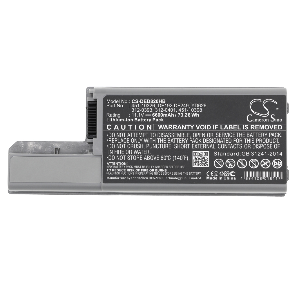 Batéria notebooku DELL CS-DED820HB