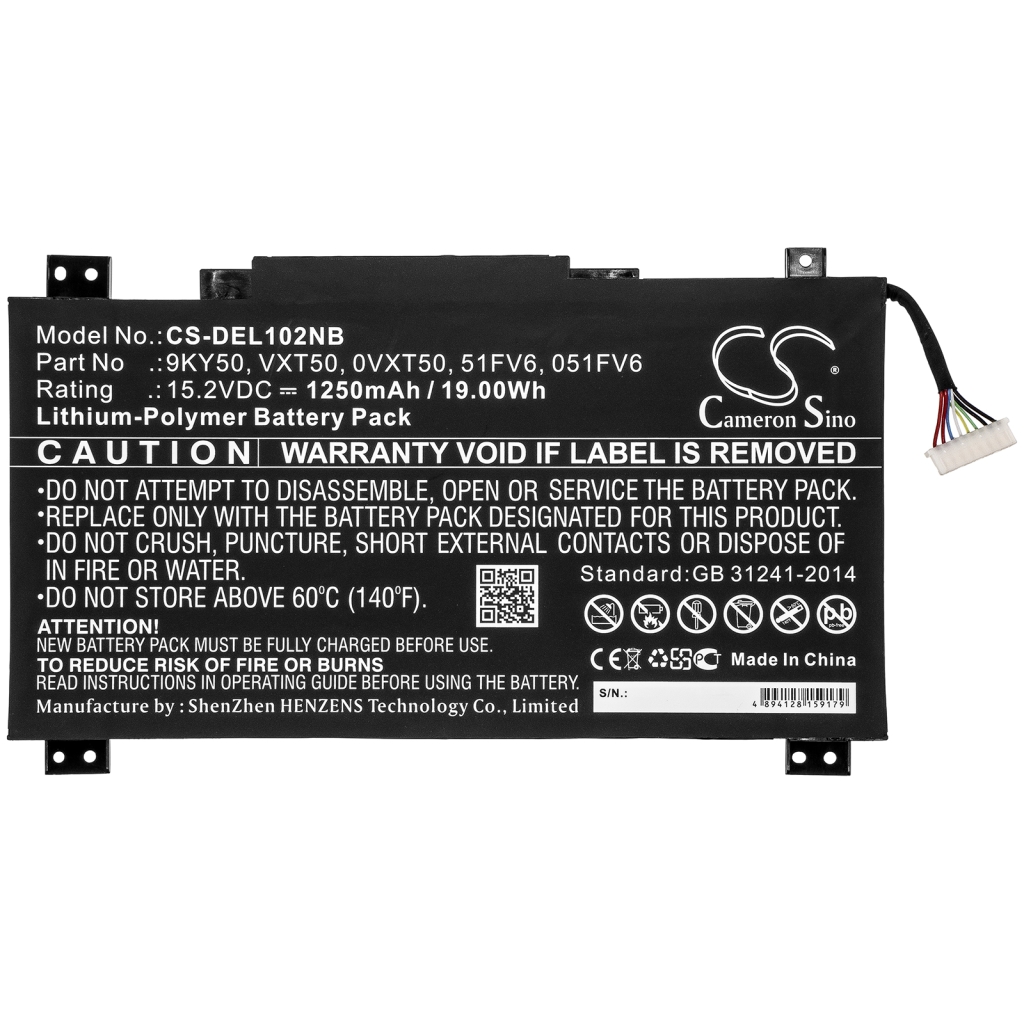 Batéria notebooku DELL CS-DEL102NB