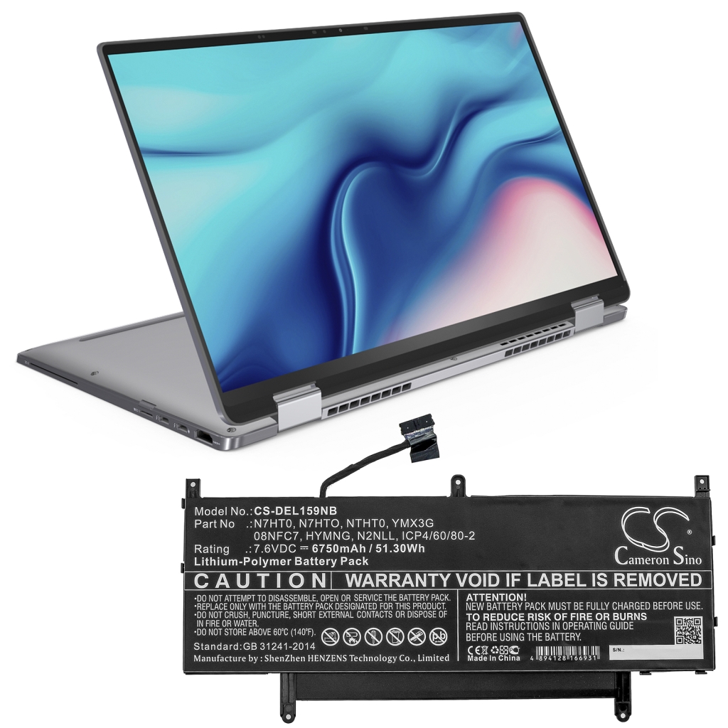 Notebook battery DELL Latitude 15 9510 KD0K4