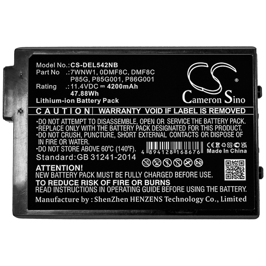 Batéria notebooku DELL CS-DEL542NB