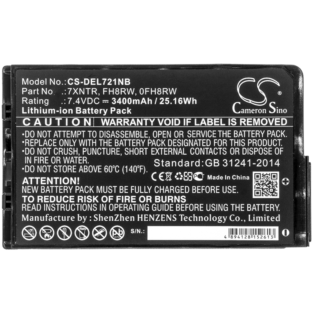 Batéria notebooku DELL CS-DEL721NB