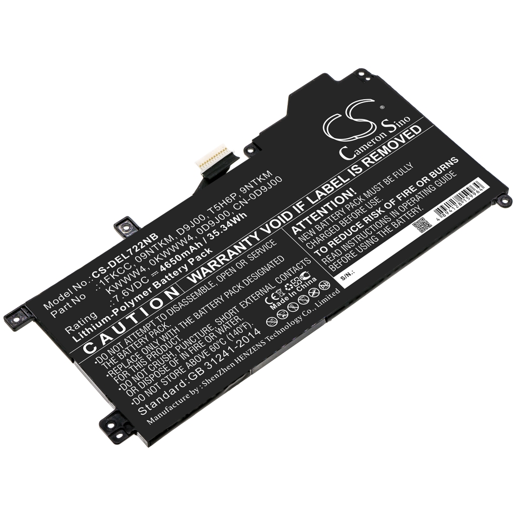 Batéria notebooku DELL CS-DEL722NB