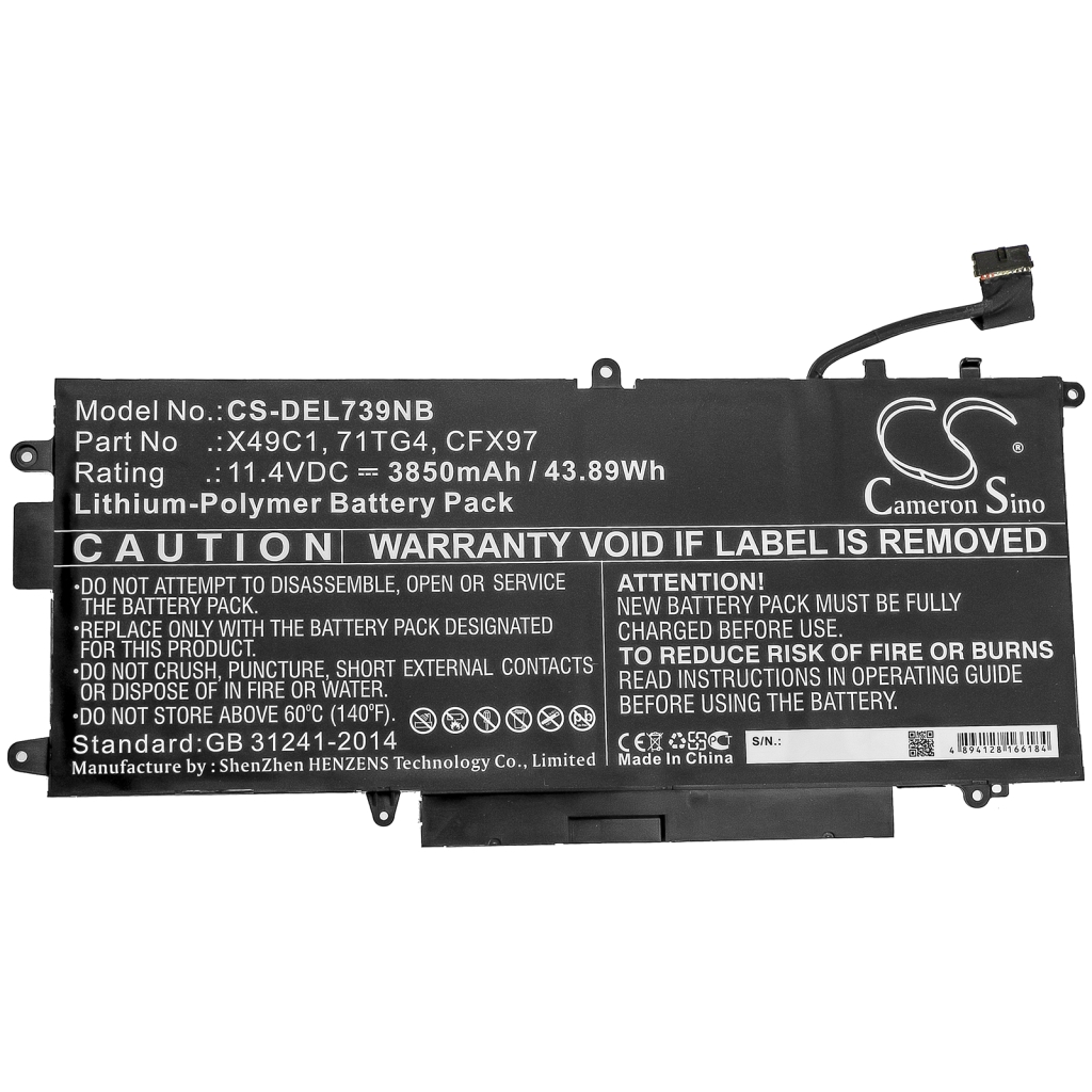 Batéria notebooku DELL CS-DEL739NB