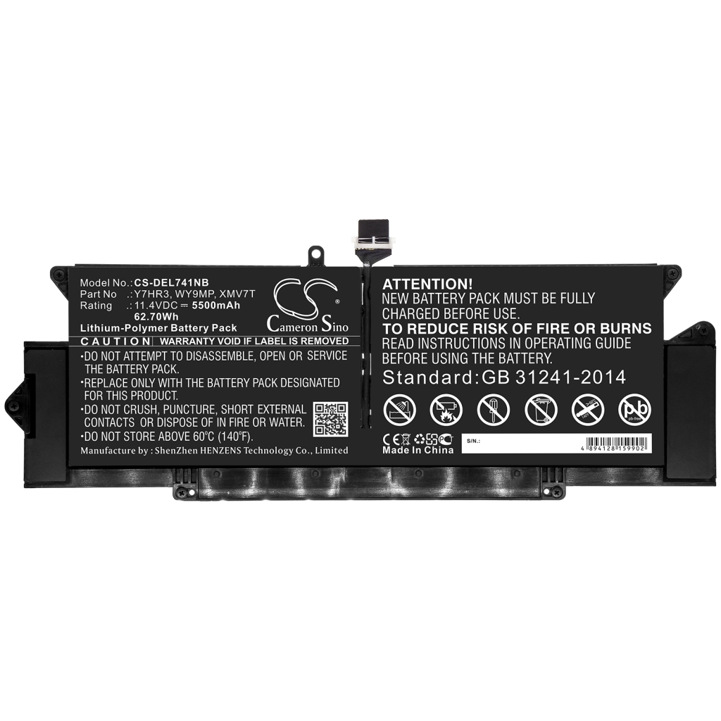 Batéria notebooku DELL CS-DEL741NB