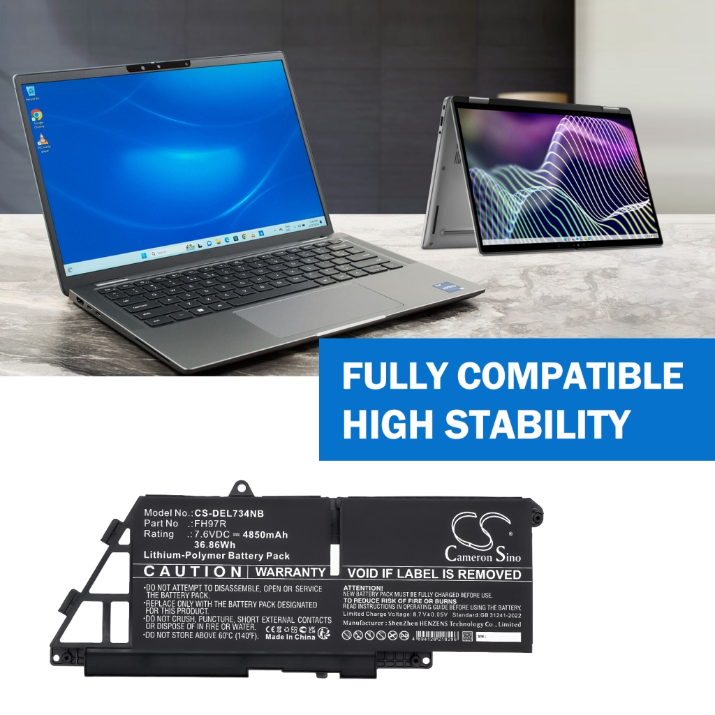 Batéria notebooku DELL CS-DEL734NB