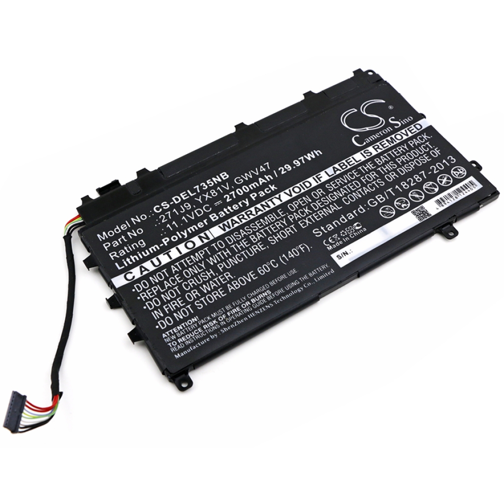 Batéria notebooku DELL CS-DEL735NB