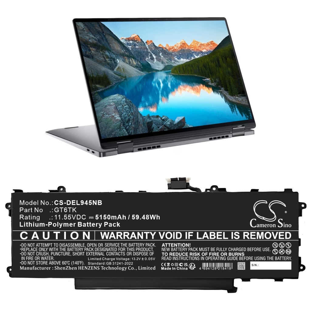 Notebook battery DELL CS-DEL945NB