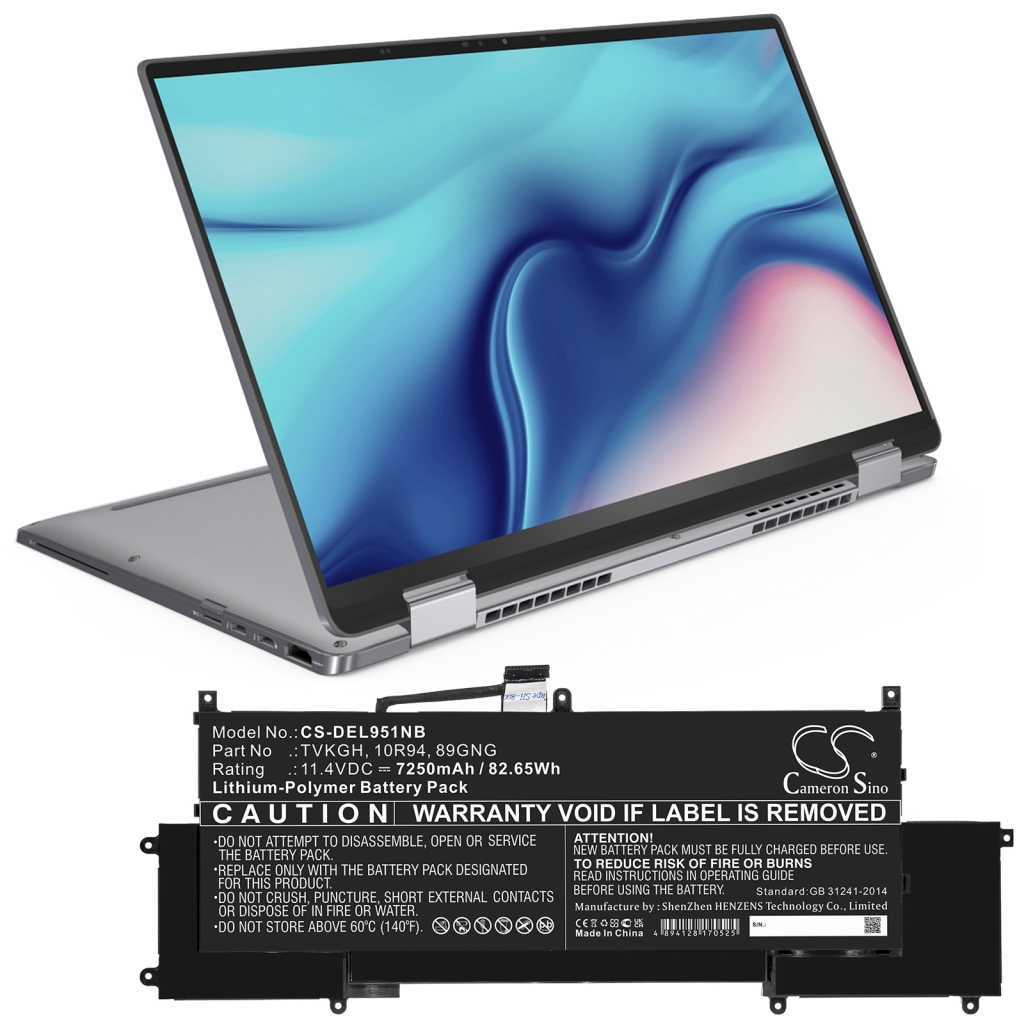 Batéria notebooku DELL CS-DEL951NB