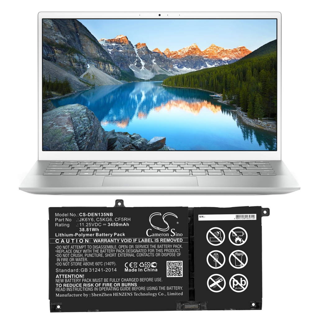 Batéria notebooku DELL CS-DEN135NB