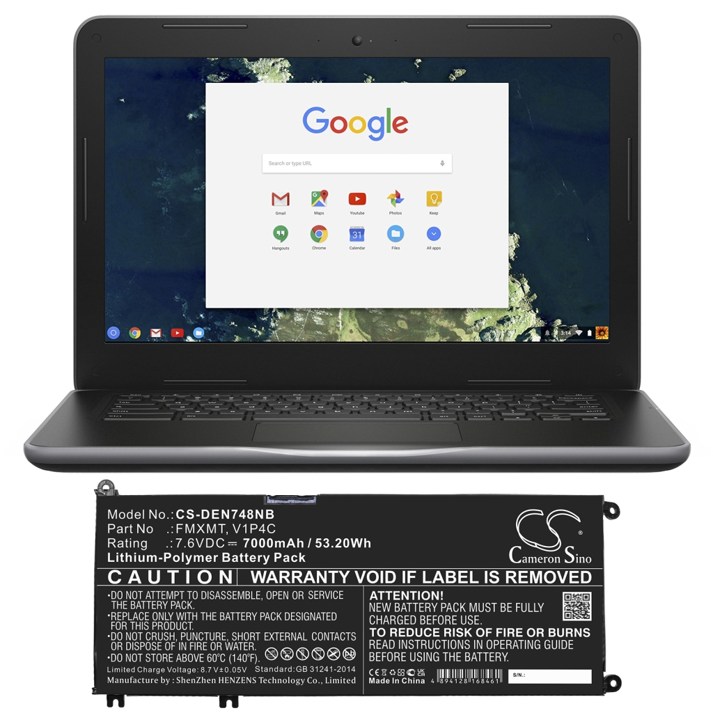 Batéria notebooku DELL CS-DEN748NB