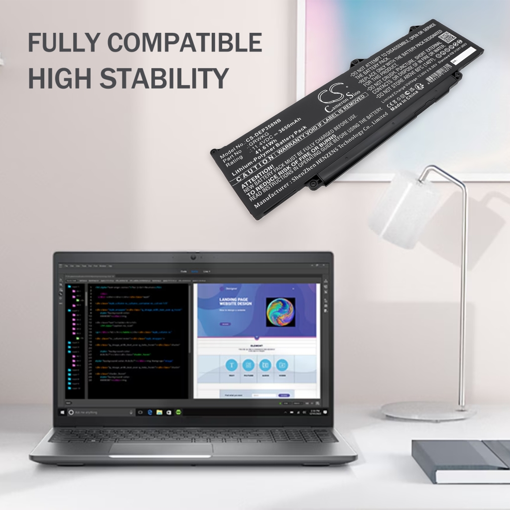 Batéria notebooku DELL CS-DEP358NB