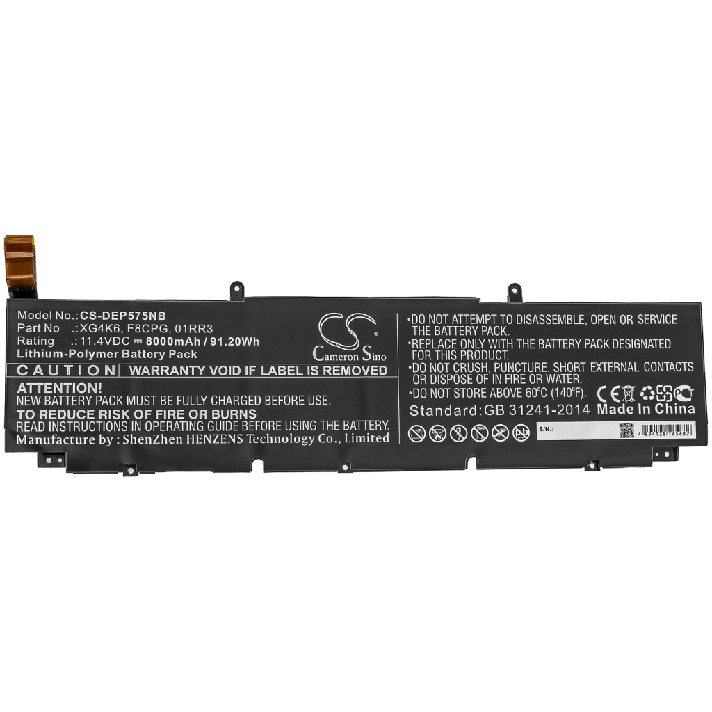 Batéria notebooku DELL CS-DEP575NB