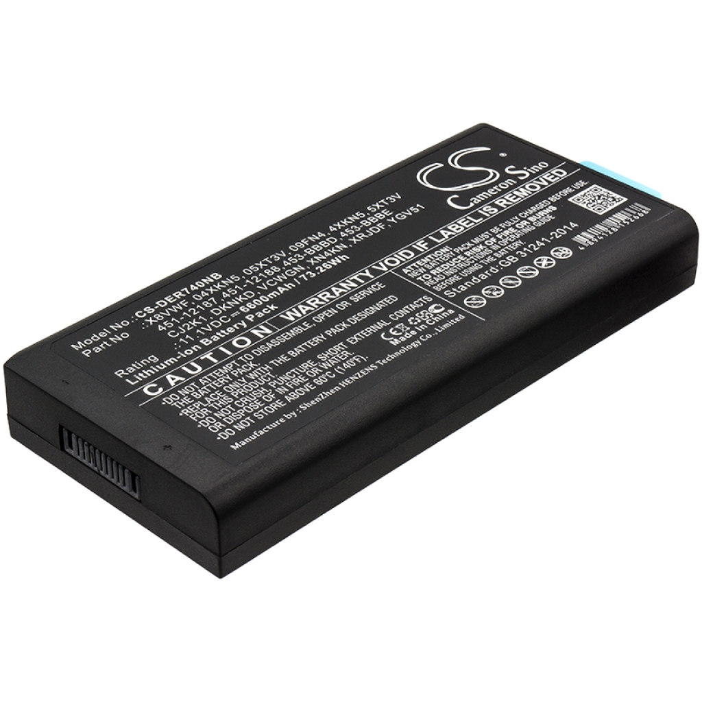 Batéria notebooku DELL CS-DER740NB