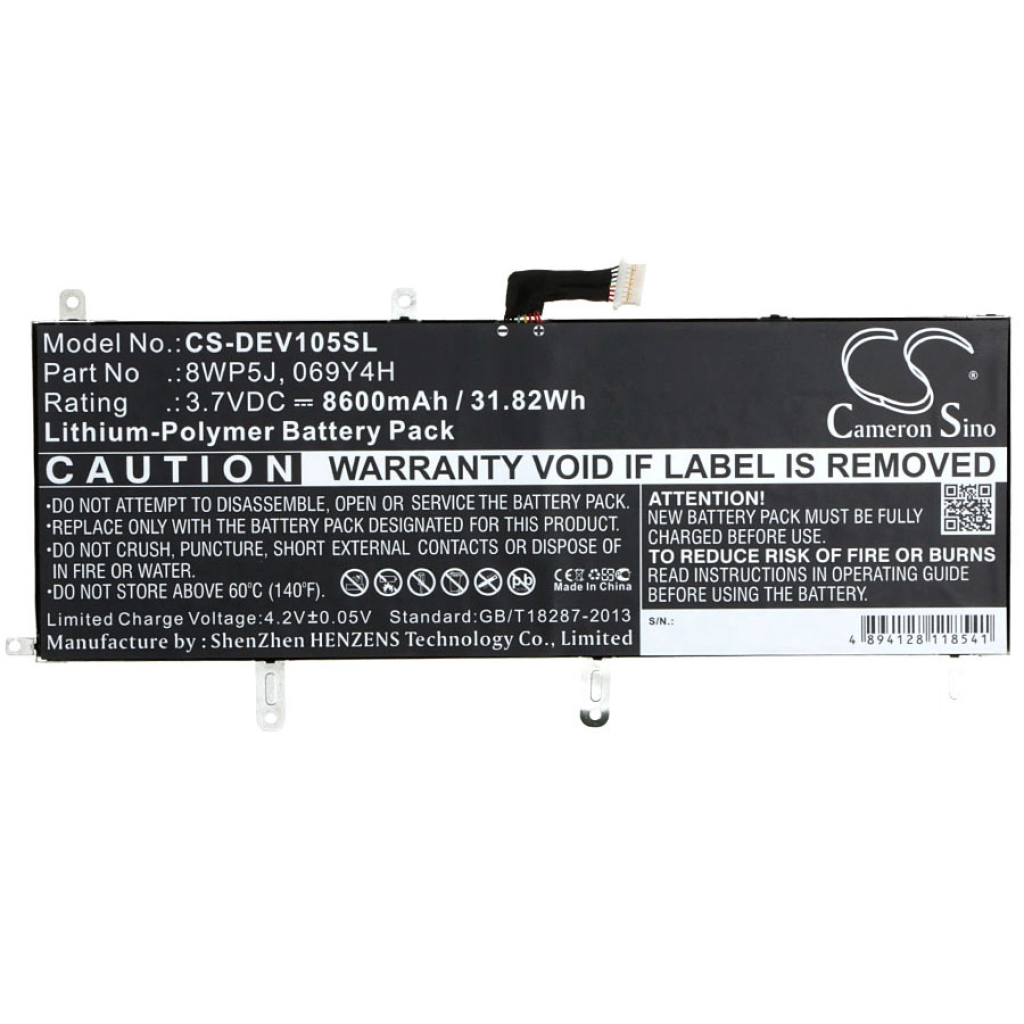 Batéria pre tablet DELL CS-DEV105SL
