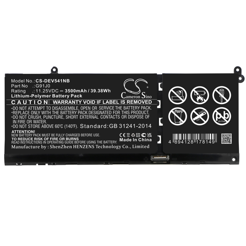 Batéria notebooku DELL CS-DEV541NB