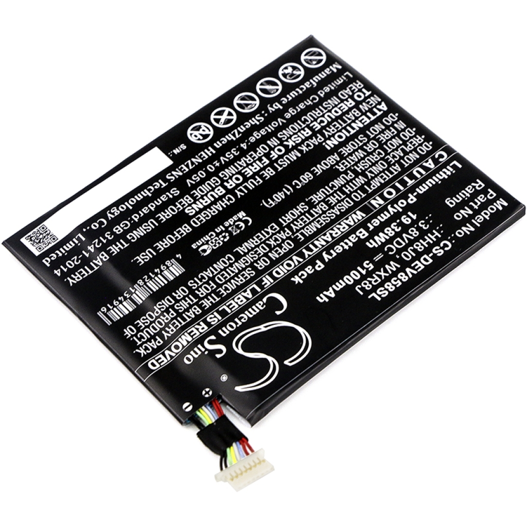 Batéria pre tablet DELL CS-DEV858SL