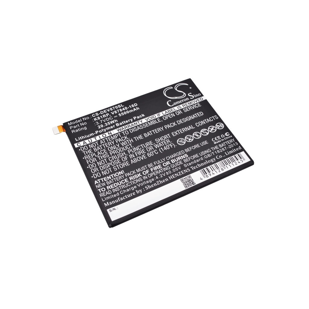 Batéria pre tablet DELL CS-DEV870SL